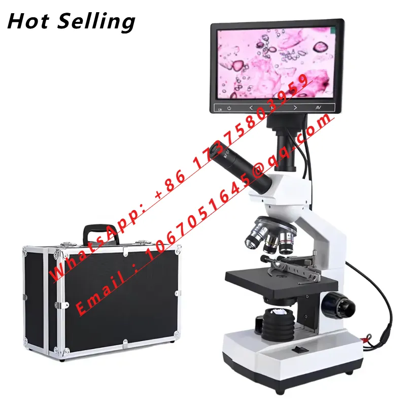 WEIAI Selling HD Screen LED Li - Medical Lab Microscope review and price