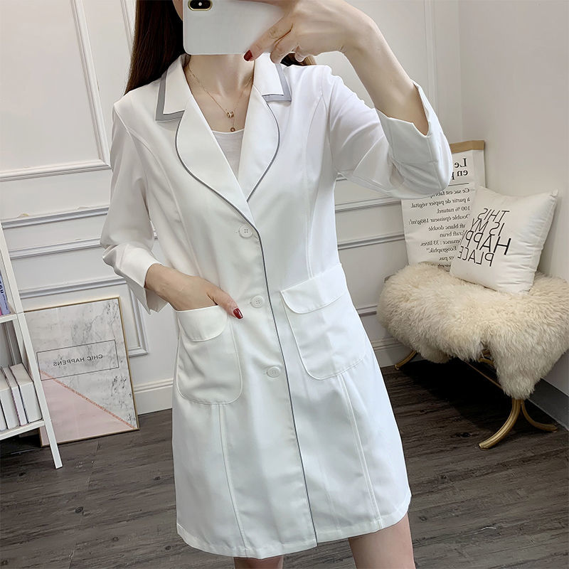white short beauty uniform dre - Medical Lab Coat review and price