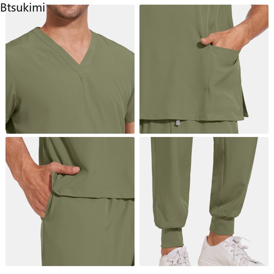 Scrub Sets Uniforms Nursing Me - Medical Lab Coat review and price