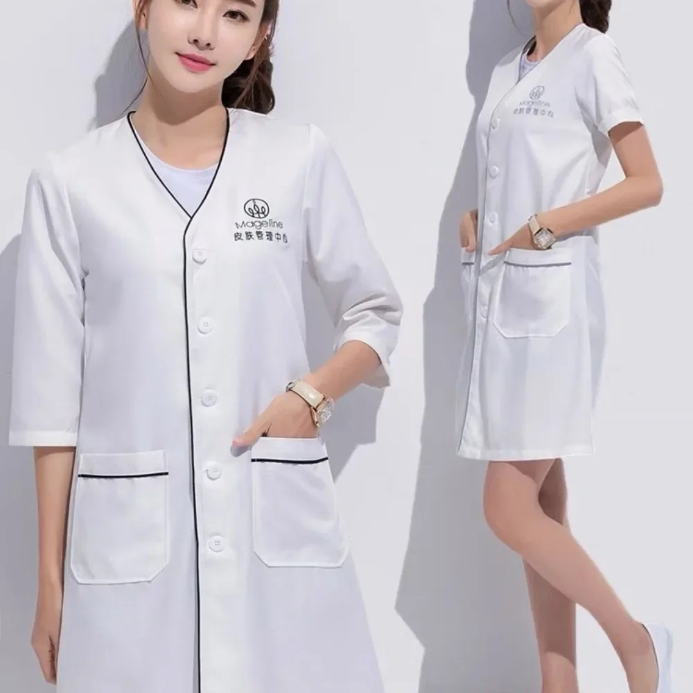 Custom Logo Beauty Uniform Bea - Medical Lab Coat review and price